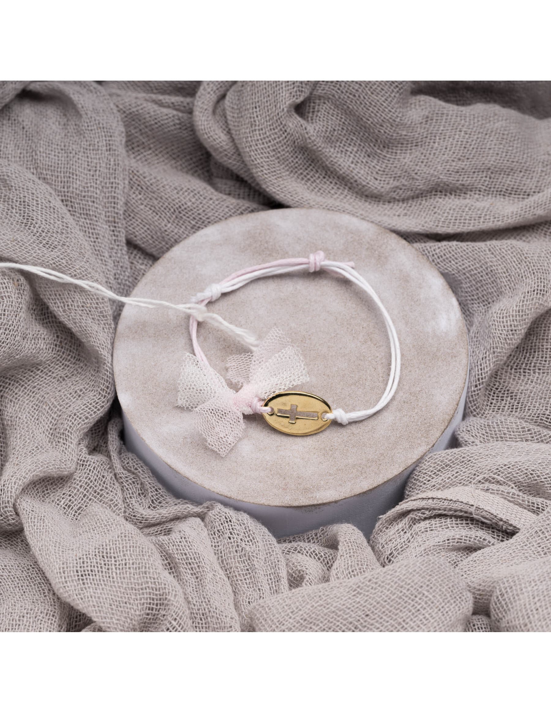 Μαρτυρικά Βάπτισης Κορίτσι Βραχιόλι - Λευκό | ΜΚ 2414110