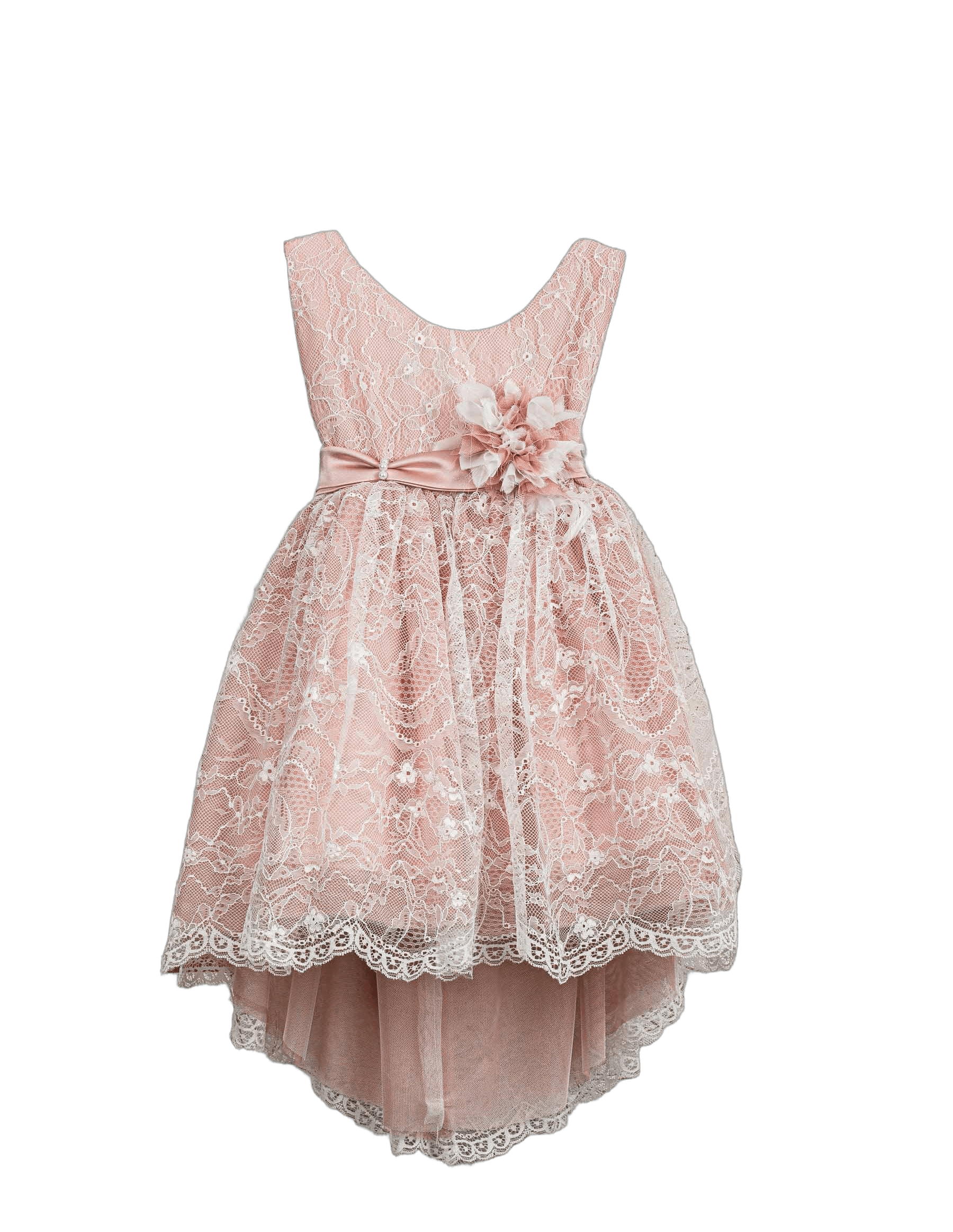 Βαπτιστικό Φόρεμα High-Low Ασύμμετρο - Λευκό | 2613260