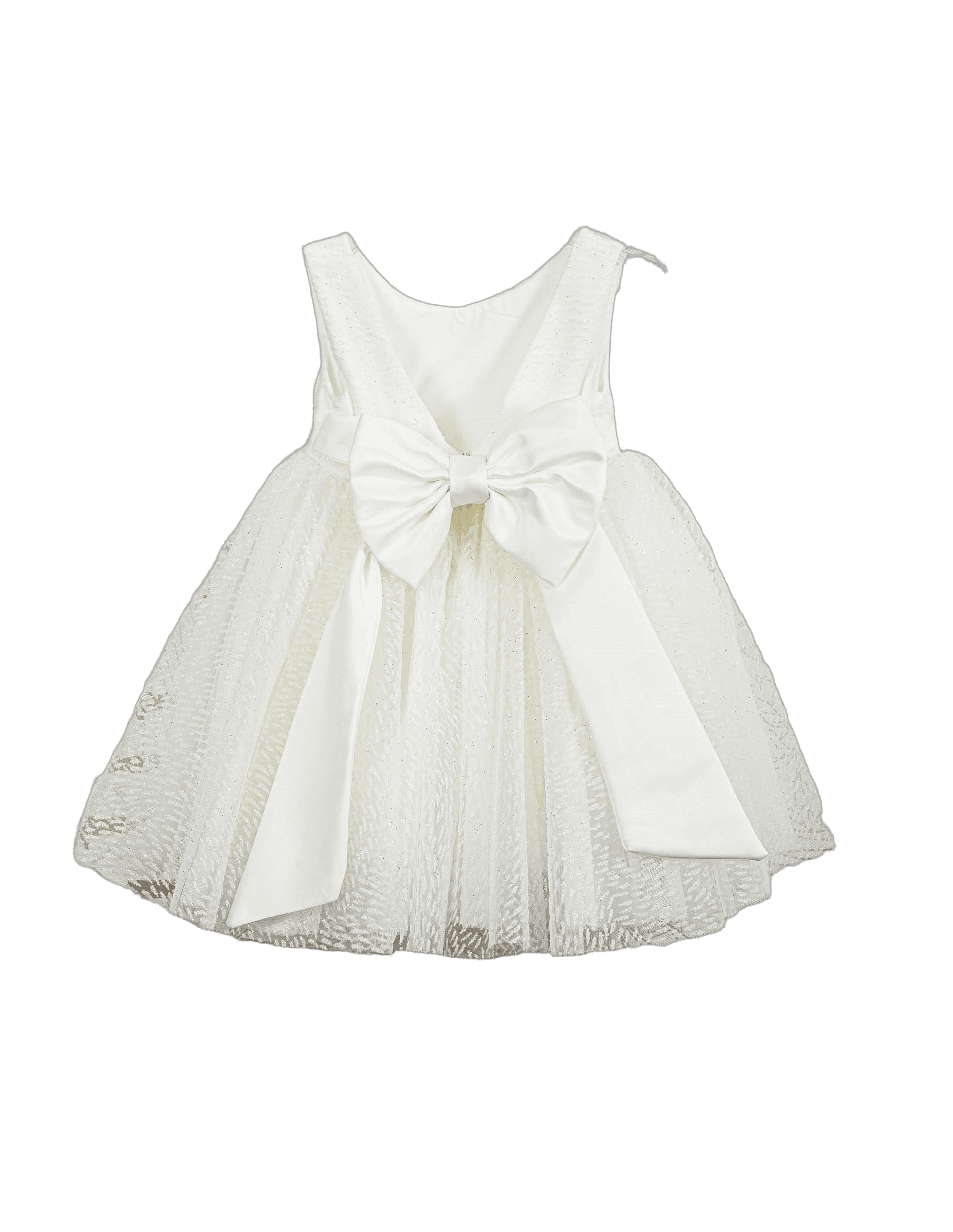 Βαπτιστικό Φόρεμα Τούλι - Λευκό - 2