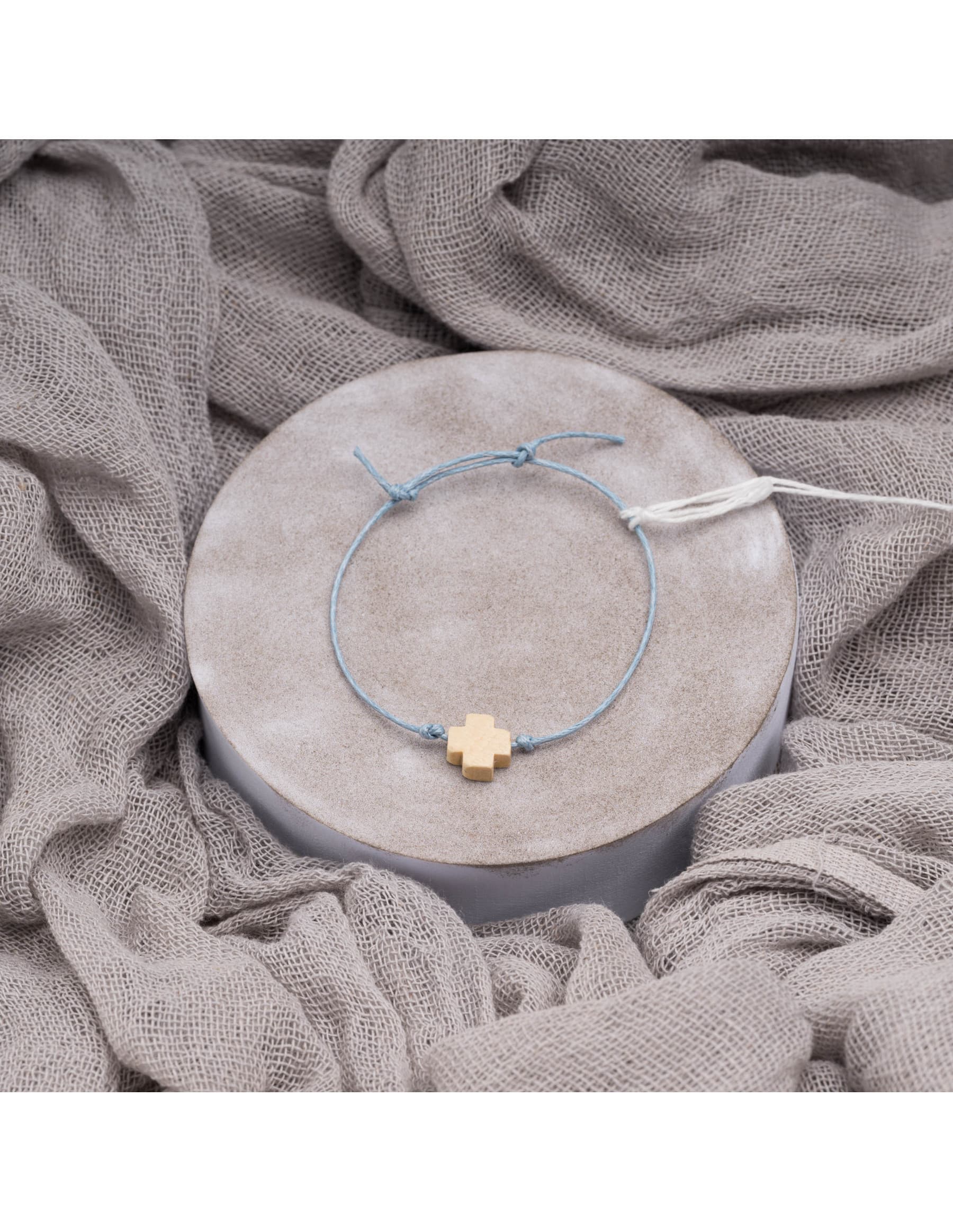 Μαρτυρικά Βάπτισης Αγόρι Βραχιόλι - Χρυσό | ΜΑ 2431611