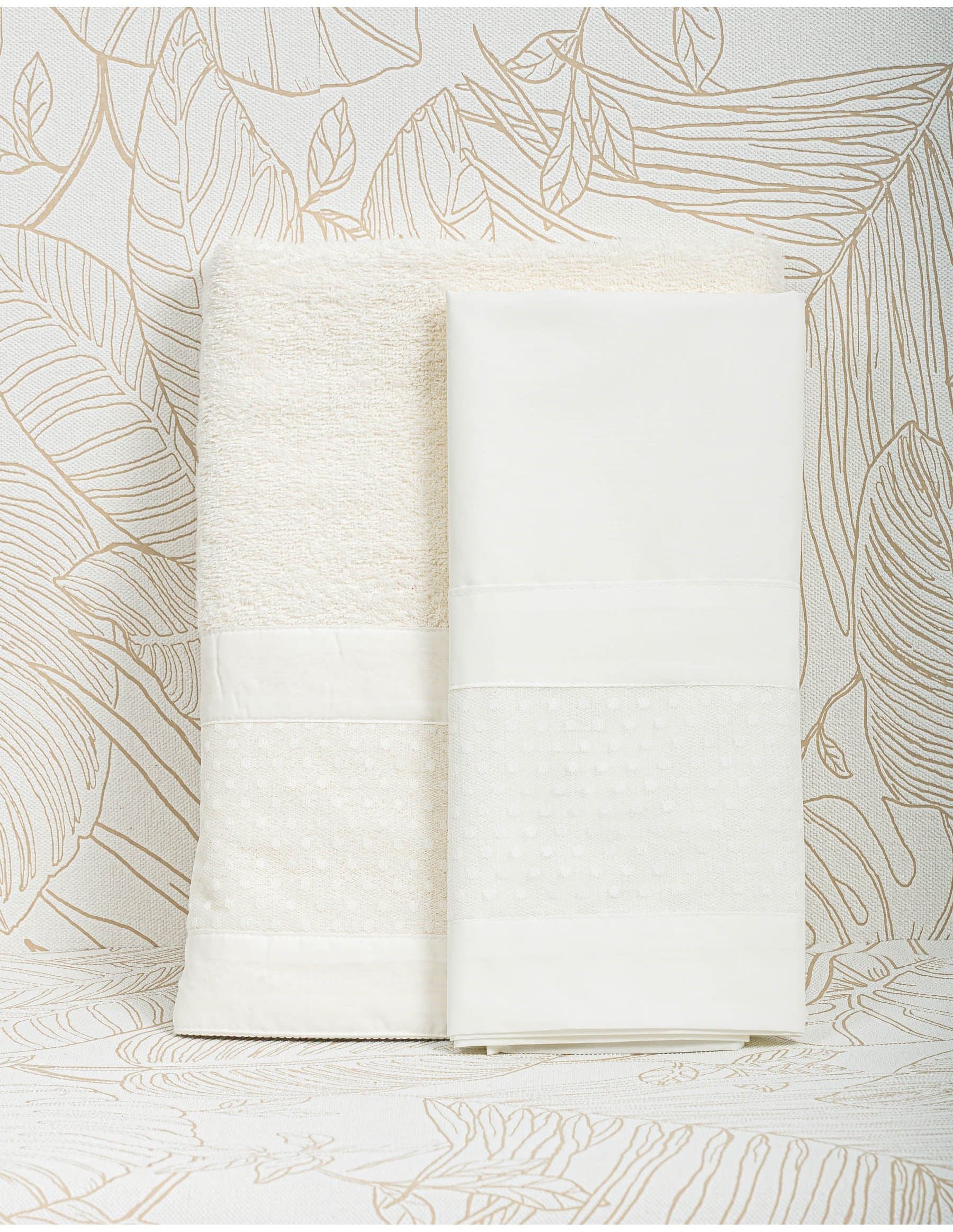 Λαδόπανο Βάπτισης Κορίτσι - Λευκό | LK50