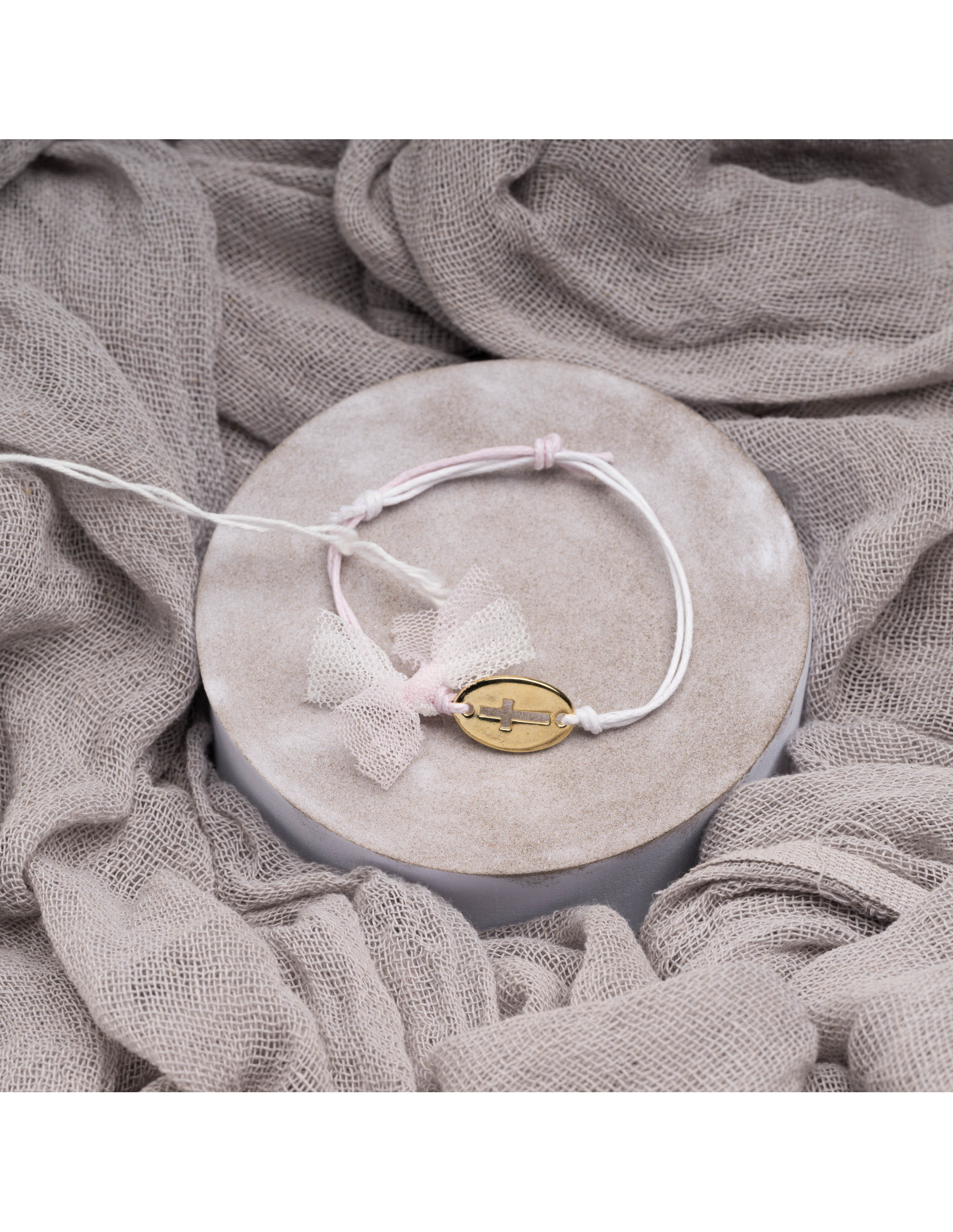 Μαρτυρικά Βάπτισης Κορίτσι Βραχιόλι - Λευκό | ΜΚ 2414110