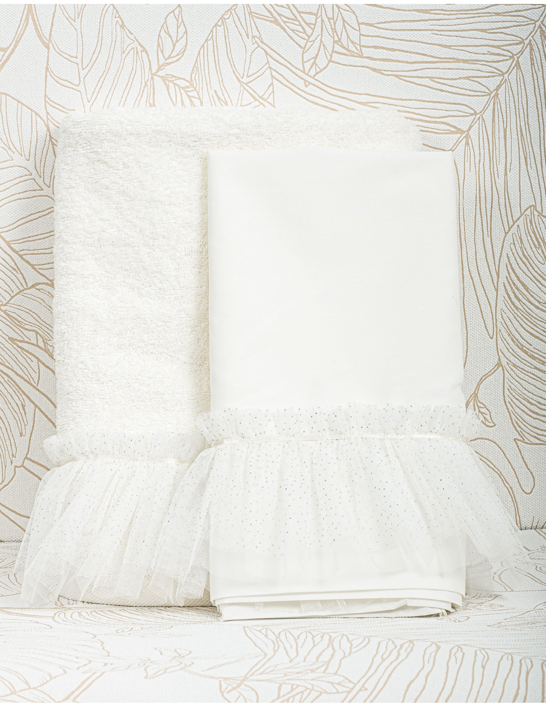 Λαδόπανο Βάπτισης Κορίτσι - Λευκό | LK01