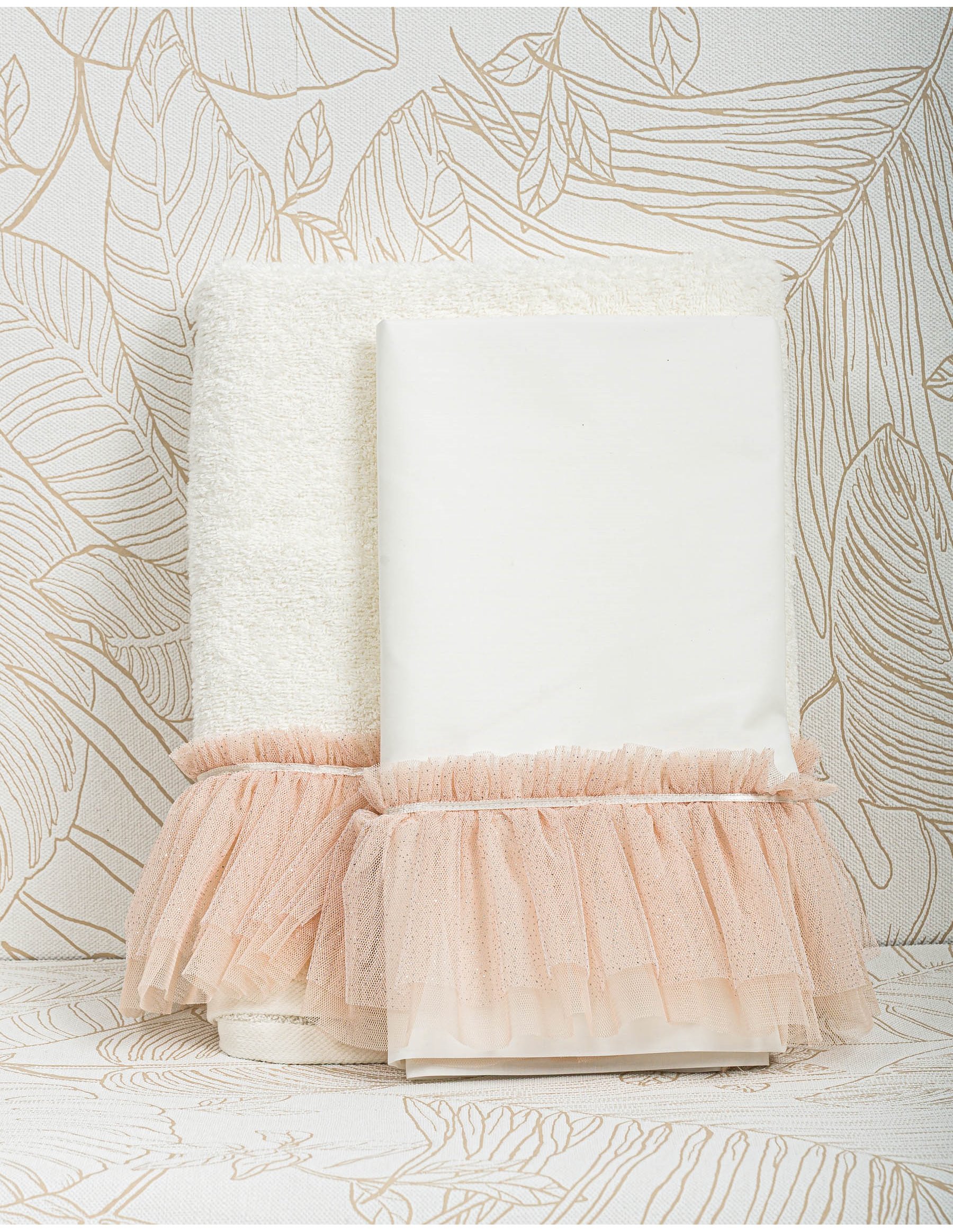 Λαδόπανο Βάπτισης Κορίτσι - Λευκό | LK03