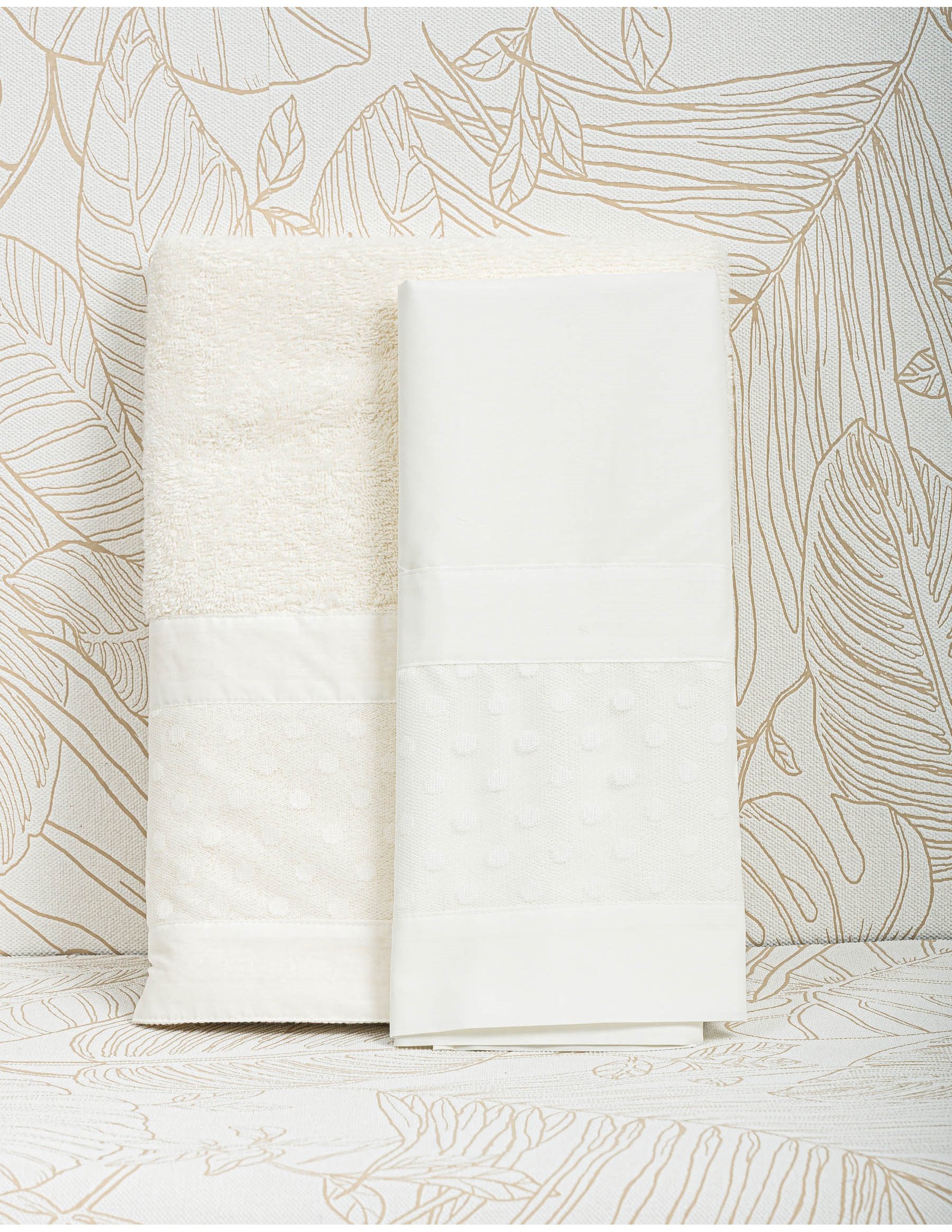 Λαδόπανο Βάπτισης Κορίτσι - Λευκό | LK13