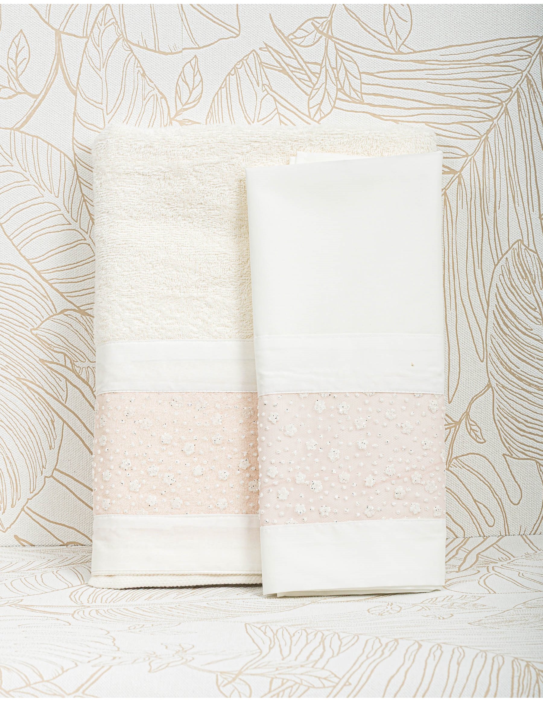 Λαδόπανο Βάπτισης Κορίτσι - Λευκό | LK22