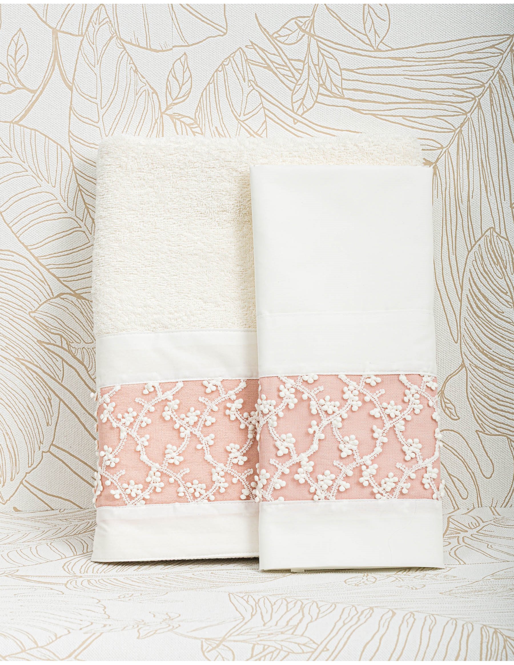 Λαδόπανο Βάπτισης Κορίτσι Δαντέλα - Λευκό | LK46