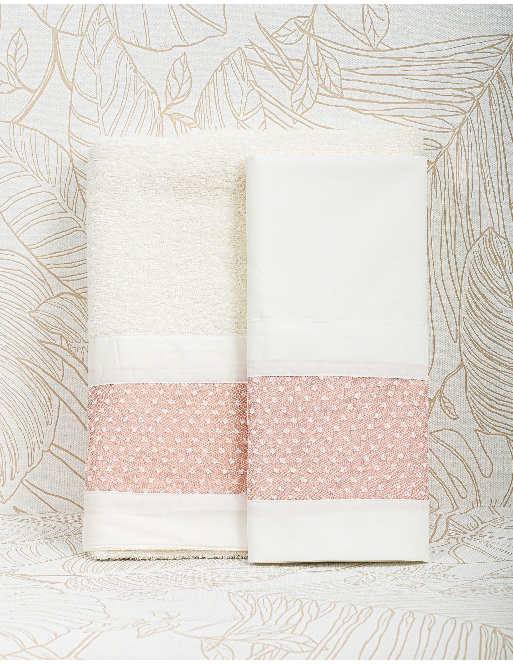 Λαδόπανο Βάπτισης Κορίτσι - Λευκό | LK49