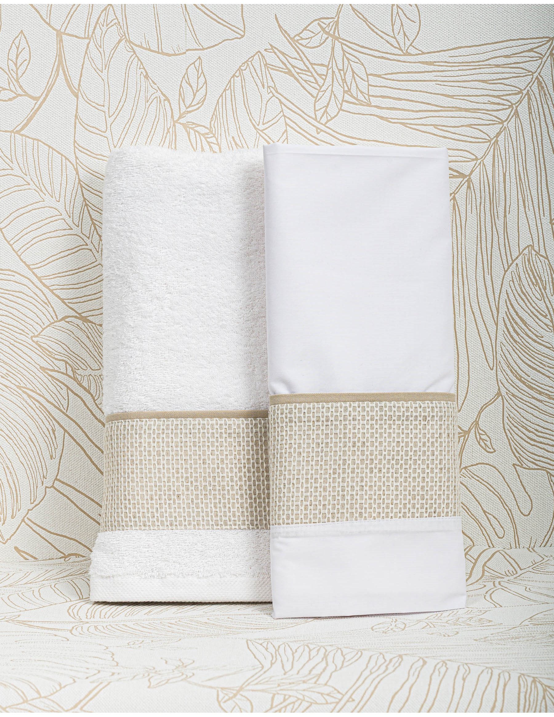 Λαδόπανο Βάπτισης Αγόρι - Λευκό | LA52