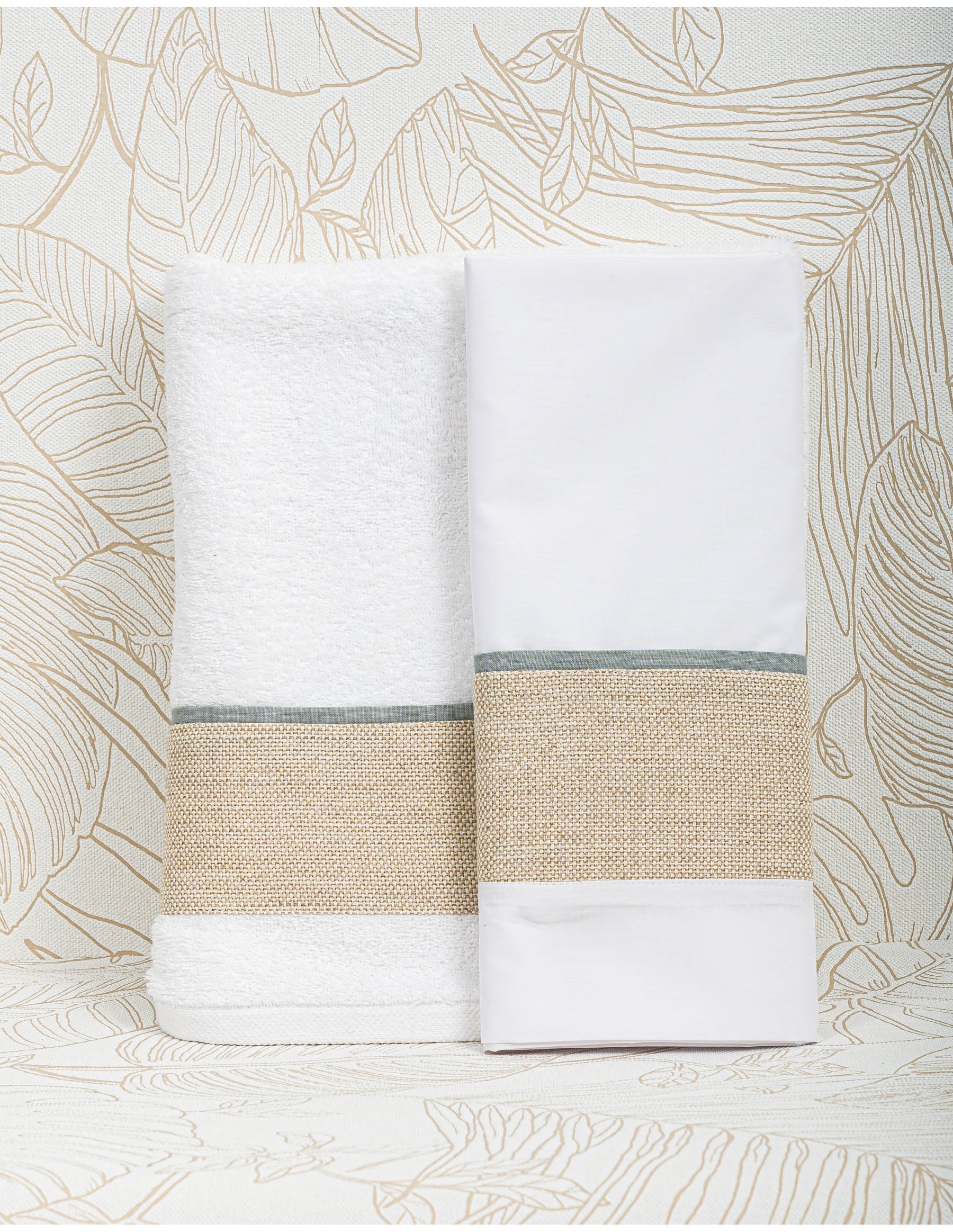 Λαδόπανο Βάπτισης Αγόρι - Λευκό | LA60