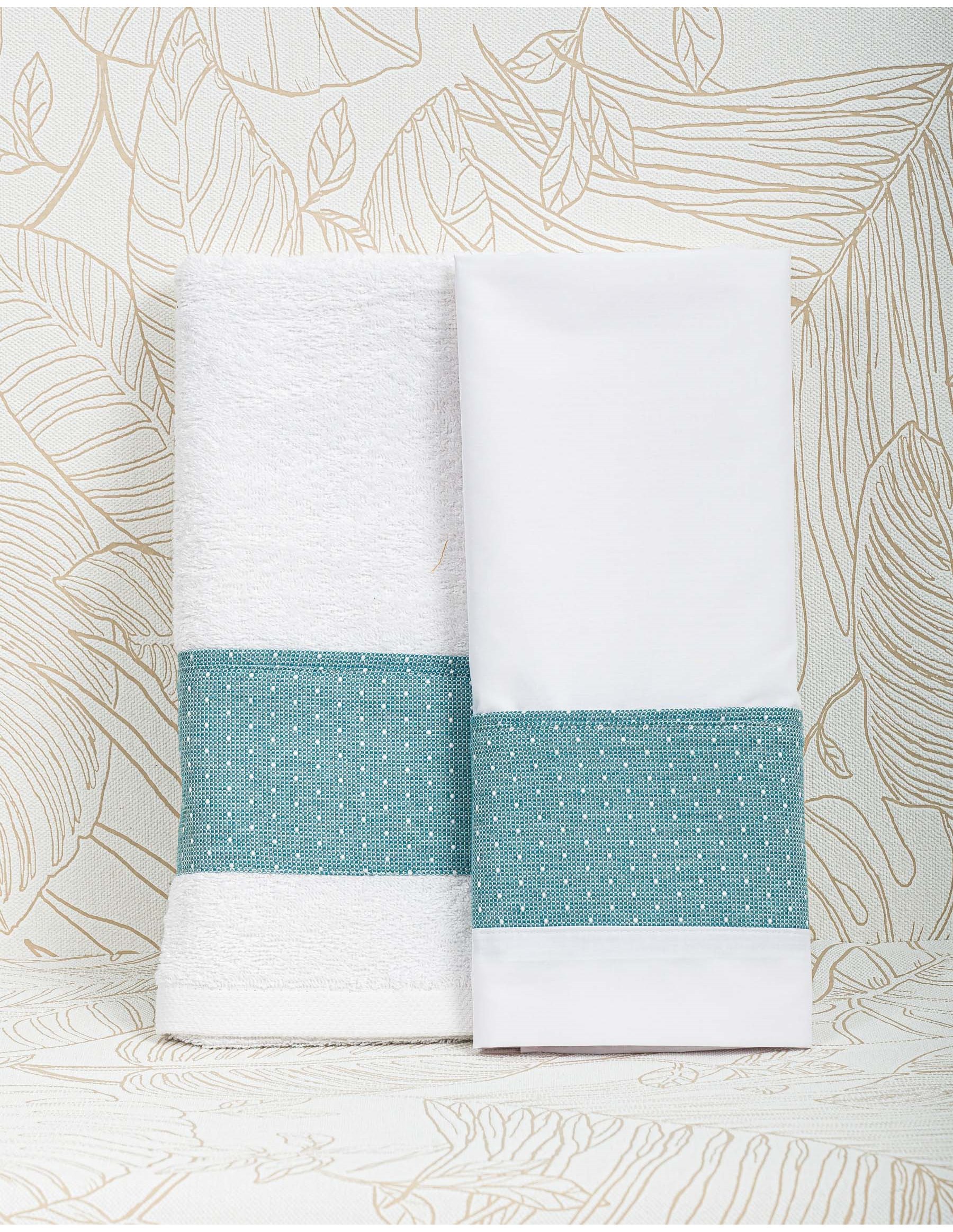 Λαδόπανο Βάπτισης Αγόρι - Λευκό | LA63