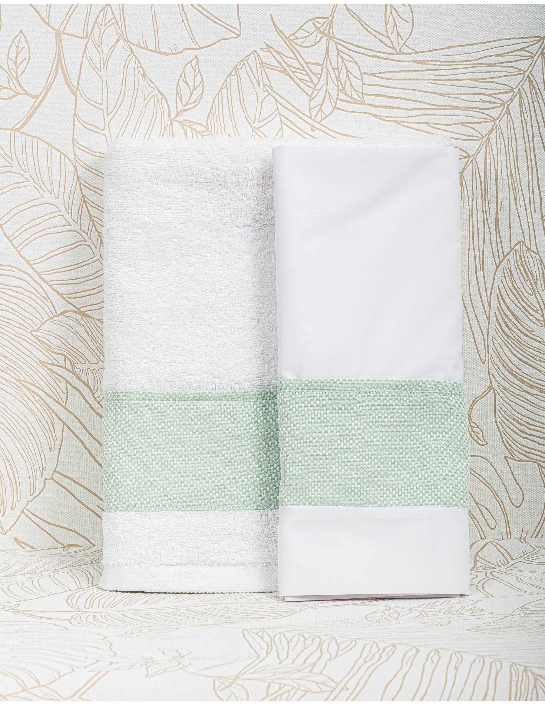 Λαδόπανο Βάπτισης Αγόρι - Λευκό | LA87