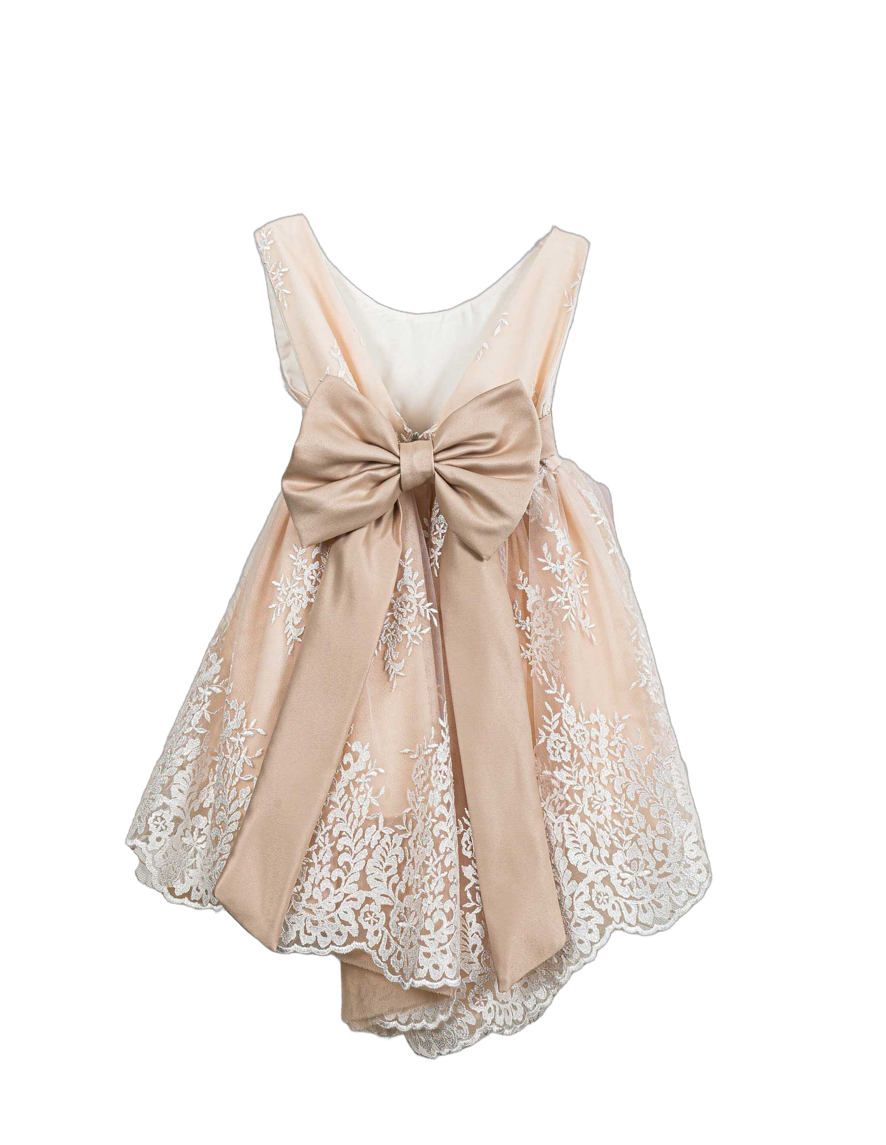 Βαπτιστικό Φόρεμα High-Low Ασύμμετρο - Λευκό | 2612465 - 2