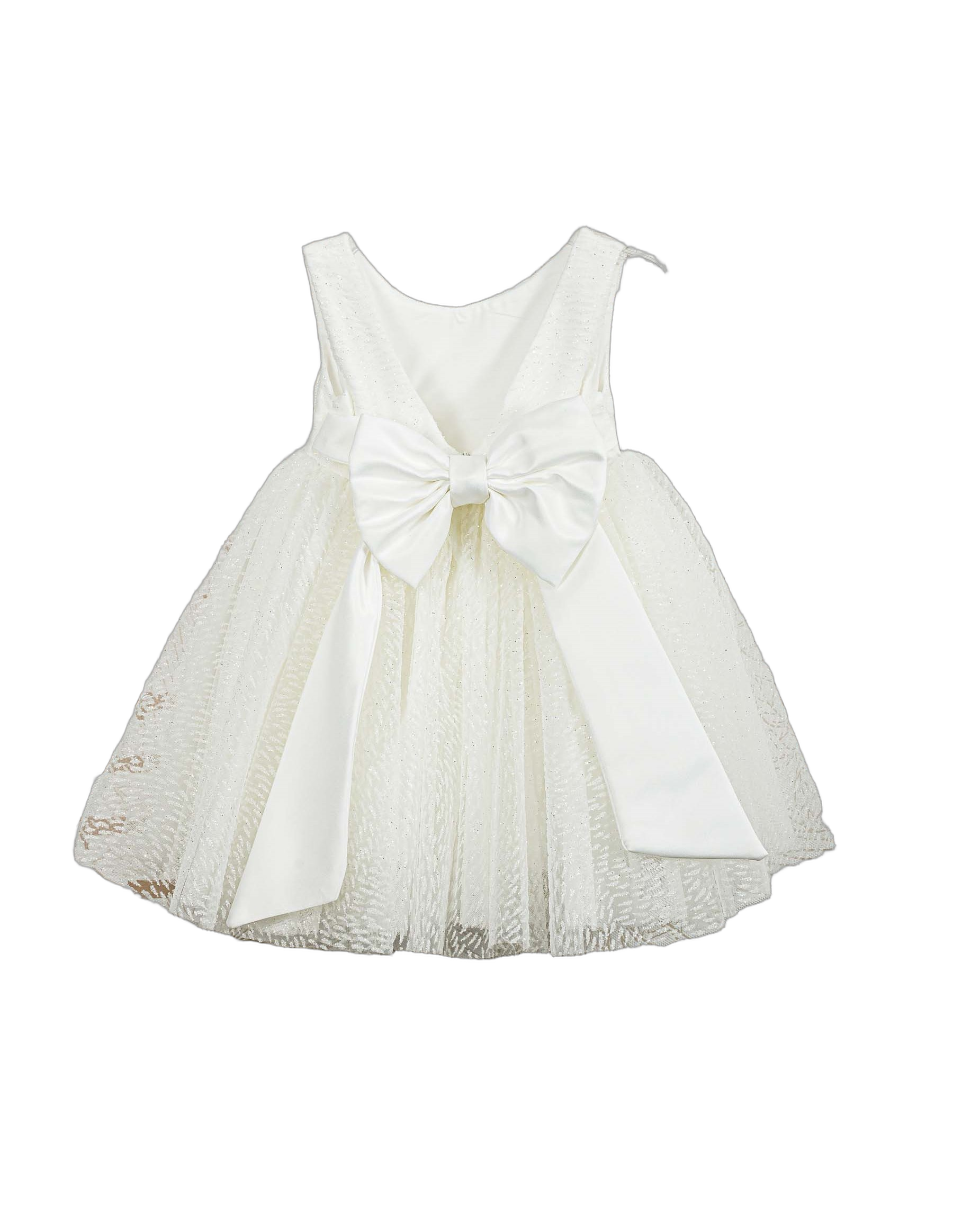 Βαπτιστικό Φόρεμα Τούλι - Λευκό - 2